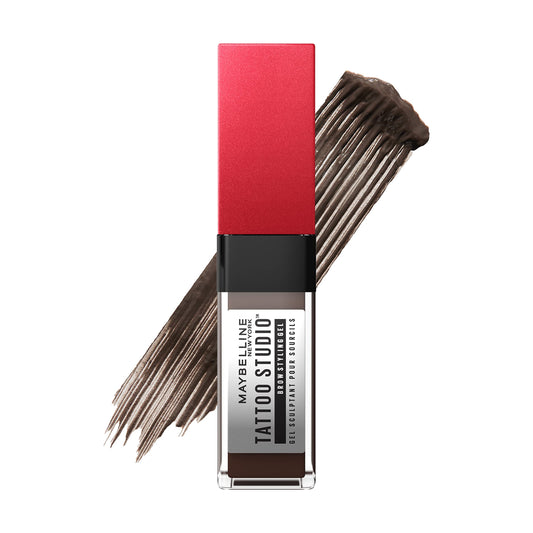 Maybelline deep brown front packaging showing shade and 36HR wear benefit