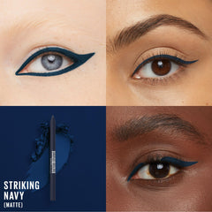 maybelline pencil tip close-up displaying smooth glide and precise application