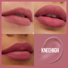 Maybelline applicator close-up demonstrates smooth-tip for precise, even color application benefit
