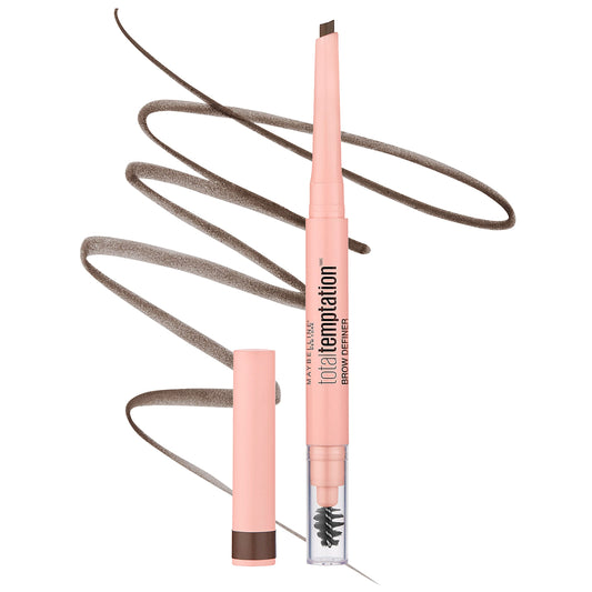 MAYBELLINE front view of pencil showing packaging and branding for easy identification