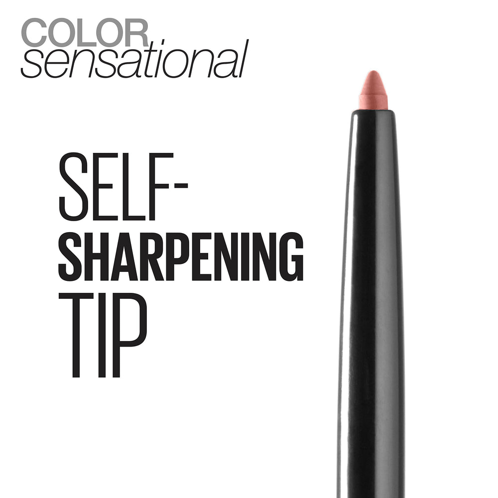 MAYBELLINE totally toffee applied to lips in lifestyle setting, creates natural nude finish