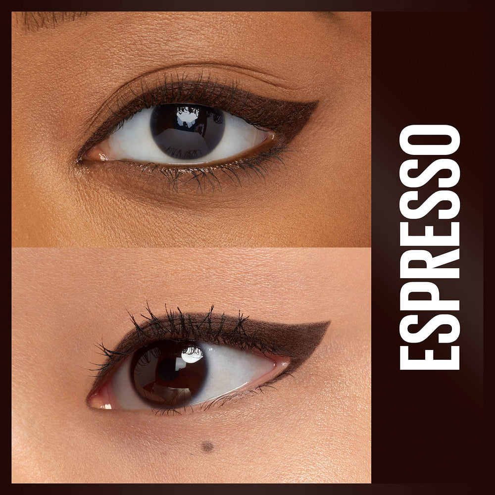 Maybelline Unstoppable tip close-up demonstrating self-sharpening precision benefit
