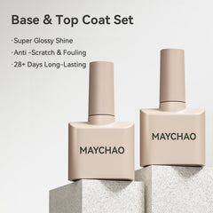 MAYCHAO brush detail close-up revealing smooth bristles for even application