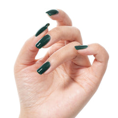 MAYCHAO close-up texture of cured polish showing high-shine finish benefit
