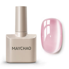 MAYCHAO front label 15ml bottle showing brand and jelly pink color for clarity