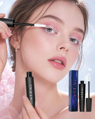 Maydear white mascara texture swiped on skin showing smooth buildable coverage