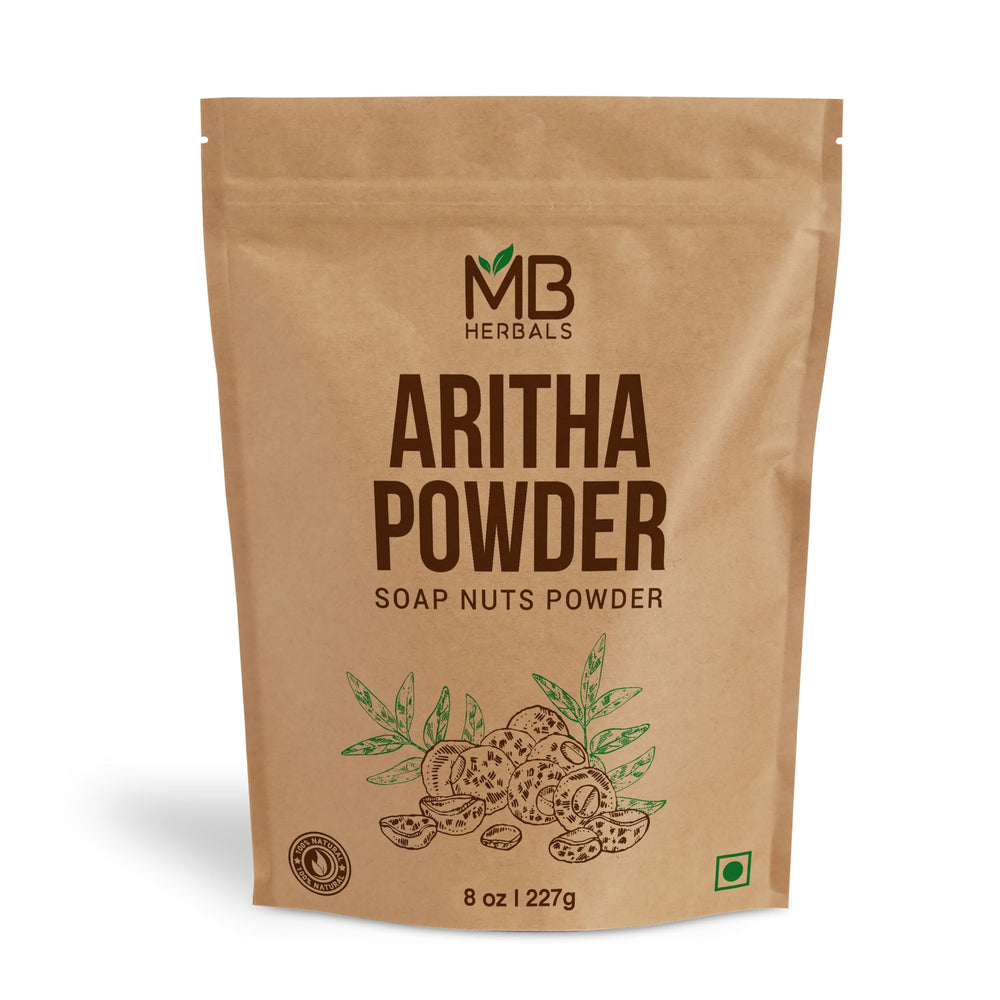 MB Herbals front packaging showing 227g jar and product branding benefit natural cleansing