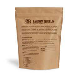 Close-up of MB Herbals clay powder texture highlighting smooth mixability benefits