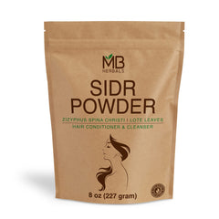 MB Herbals Sidr front packaging showing product label and net weight