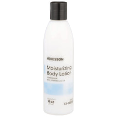 McKesson bottle front view showing Summer Rain scent and benefits