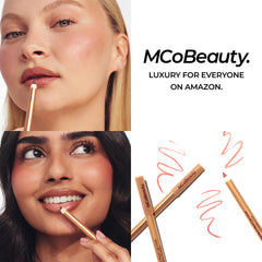 MCoBeauty vegan and cruelty-free badge image communicating ethical product benefits