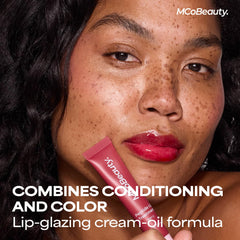MCoBeauty Fairy Floss applicator closeup illustrating smooth, even spread