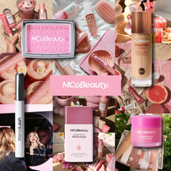 MCoBeauty Fairy Floss in a purse setting conveying portable, everyday hydration