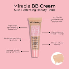 MCoBeauty swatches on arm comparing Medium Beige for true-to-tone selection