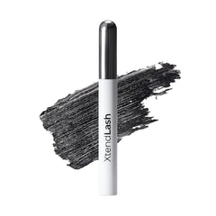 MCoBeauty XtendLash front packaging showing sleek tube and black shade for intense definition