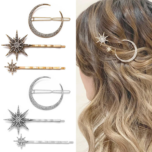 mdgfge front view of six-piece clip set shows styling options and neat packaging benefit