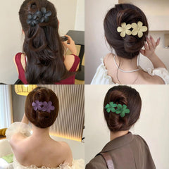mdscve detailed floral pattern on clip, decorative accent without bulk