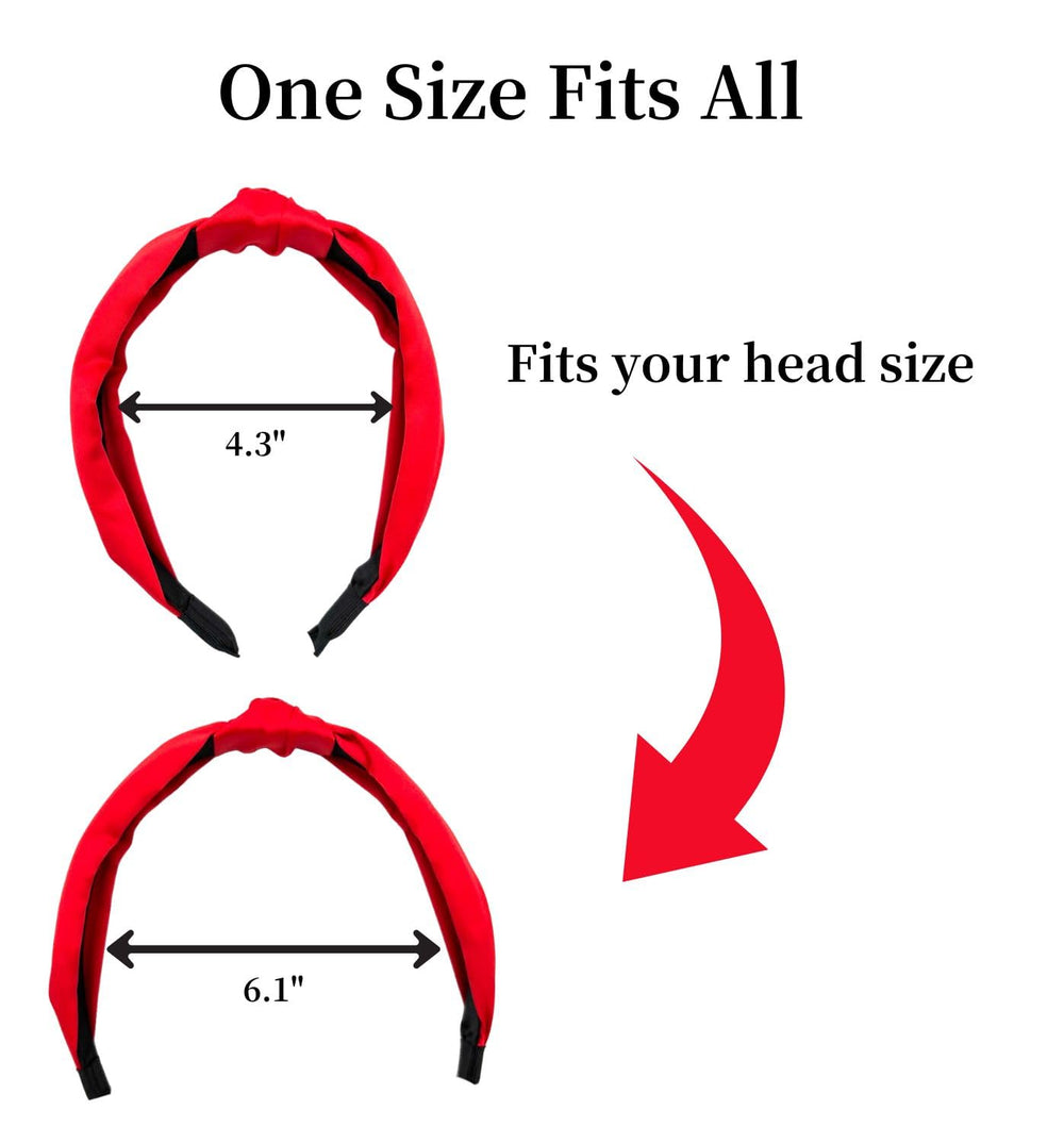 MDSTYLE headband held in hand for scale, showing compact, travel-friendly size