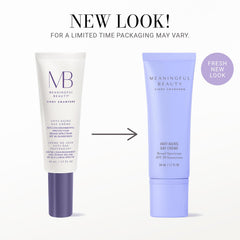 Meaningful Beauty close-up texture swatch illustrating lightweight, fast-absorbing hydration