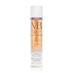 Meaningful Beauty front pump bottle showing sleek packaging and travel size benefit