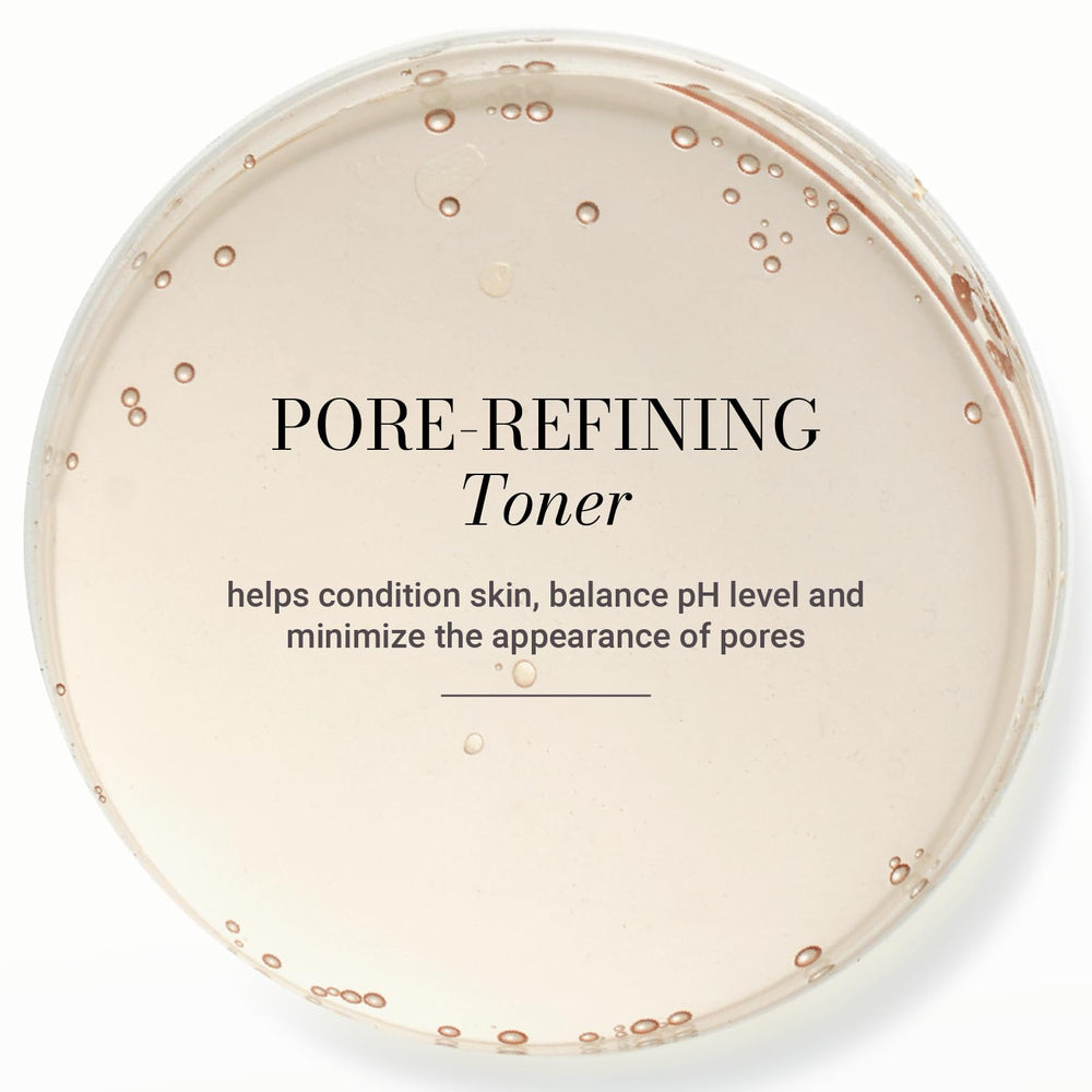 Meaningful Beauty toner held in hand to show bottle size and travel-friendly benefit