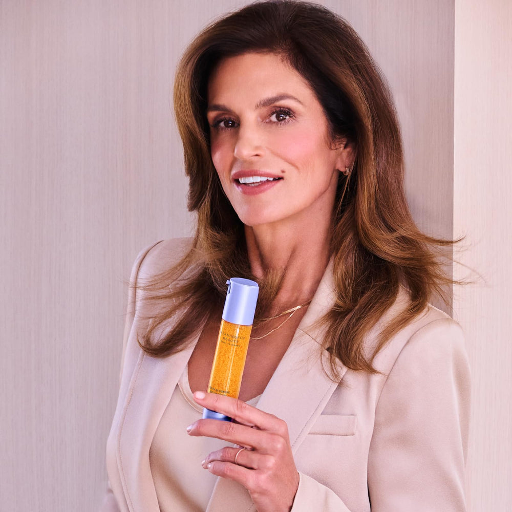 Meaningful Beauty layered under moisturizer illustrating smooth layering and non-greasy feel