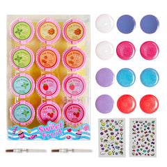 Mebtmel single cupcake gloss closed view highlighting cute design