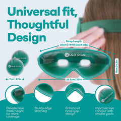 Medi Grade close-up gel texture demonstrating cooling flexibility and comfort
