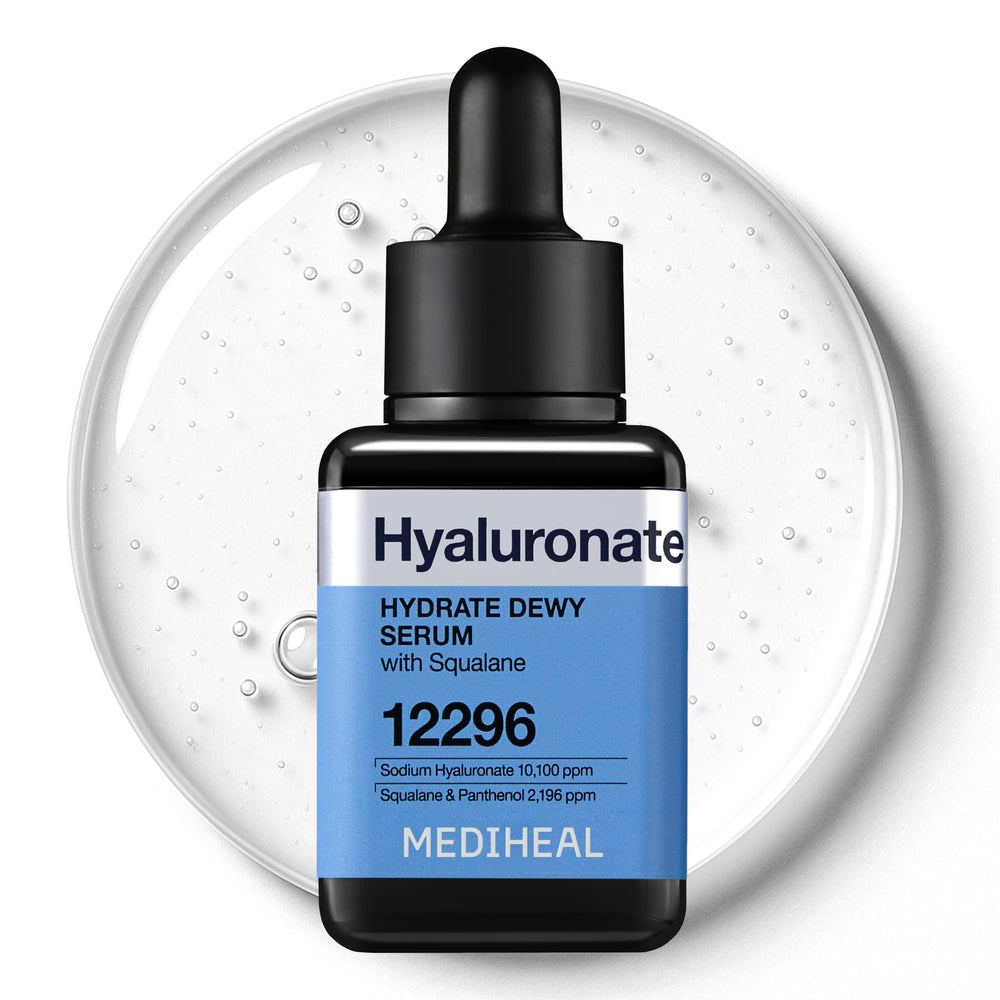MEDIHEAL front bottle showing clean design and immediate hydration benefit