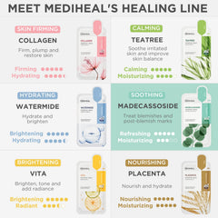 MEDIHEAL FSC carton and soy-ink print highlighting sustainable packaging