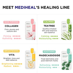 MEDIHEAL close-up of mask serum texture for deep hydration benefit