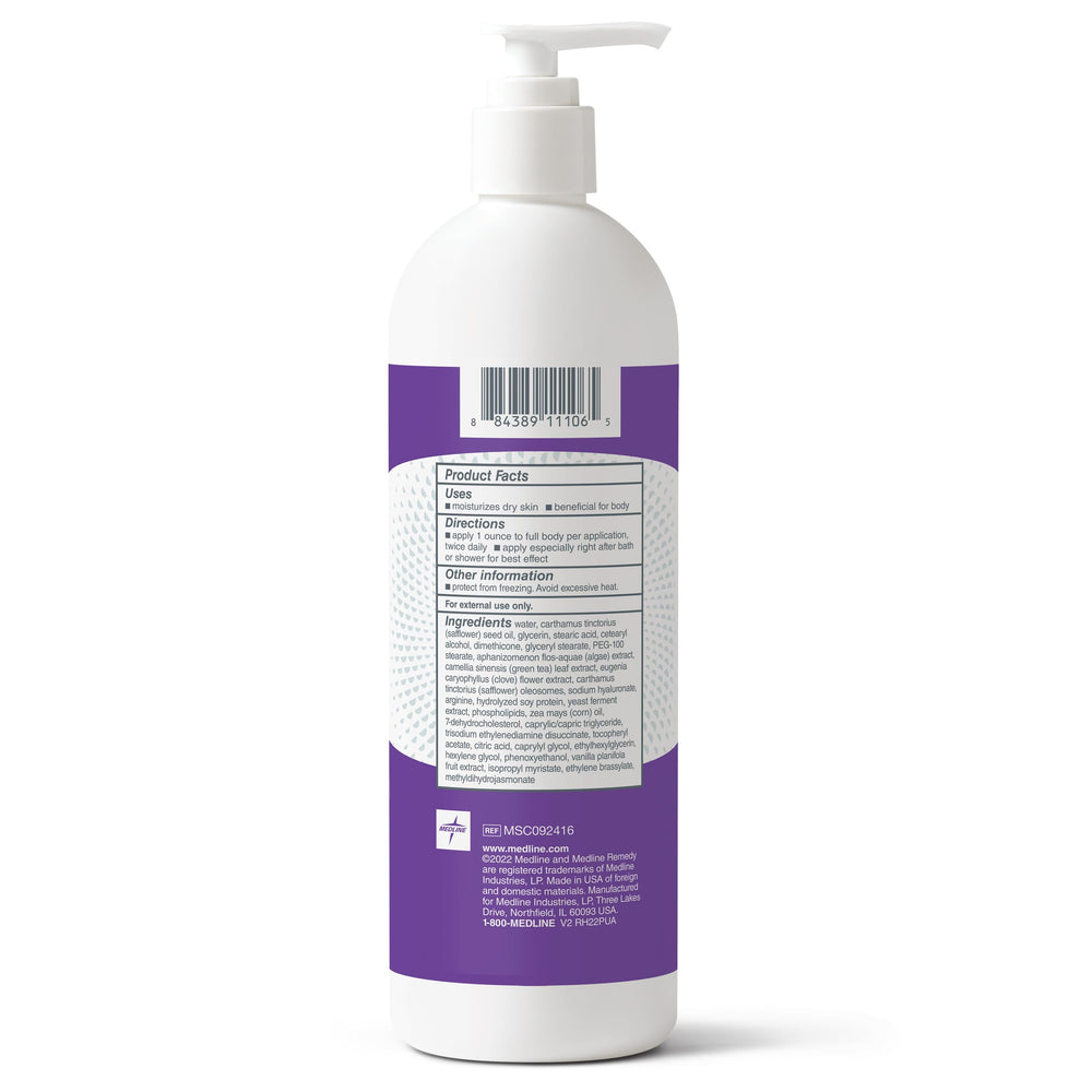 Medline on bathroom counter in lifestyle scene conveying daily routine comfort and hydration