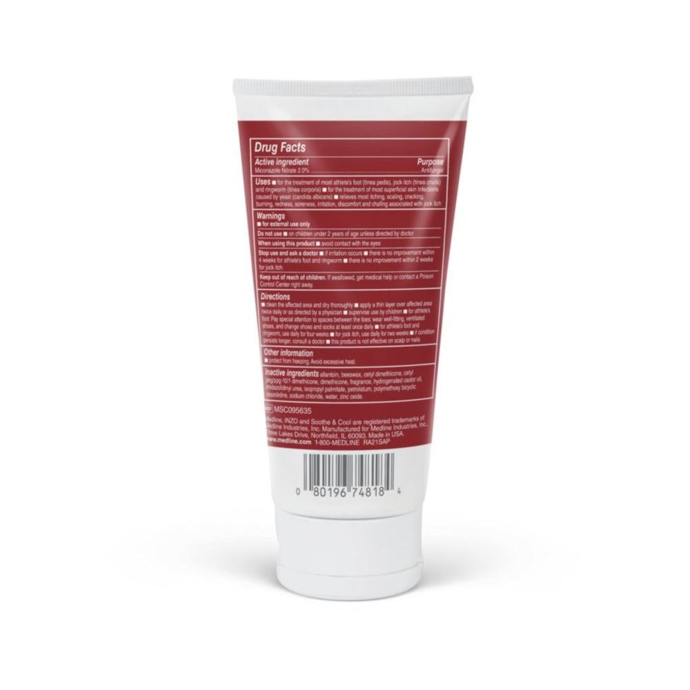 Medline Remedy cream texture closeup demonstrating smooth clear finish and gentle skin protection