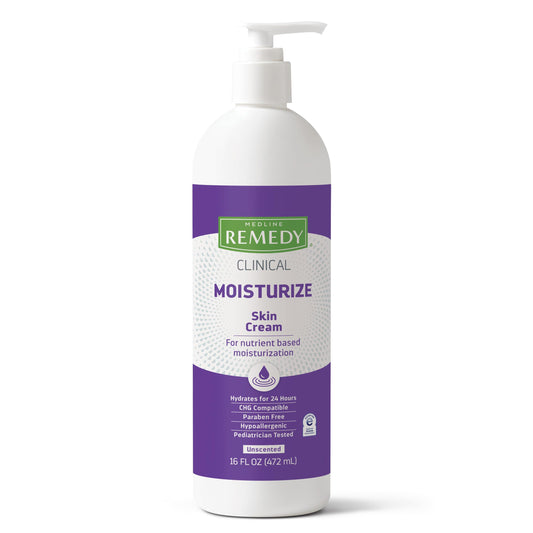 Medline Remedy front packaging showing 16 fl oz jar and benefits