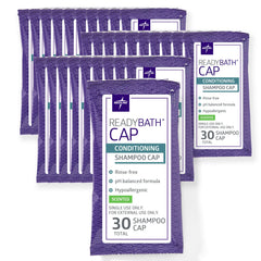 Medline front packaging showing sealed 30-count box and convenience benefit