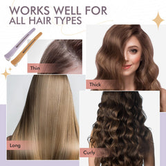 Medoca clips in a salon styling scene improving speed and section control