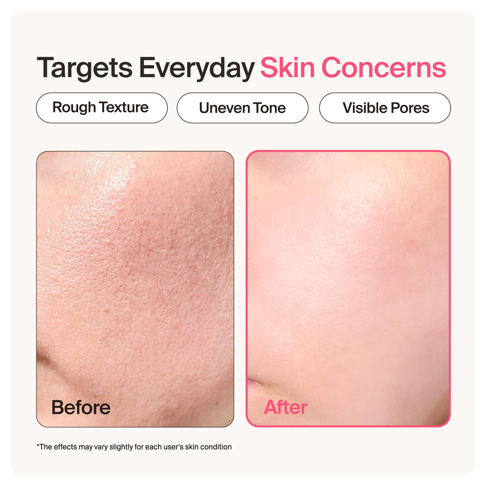 Meebak serum texture on fingertip showing lightweight hydrating feel