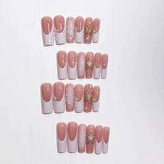meemooron nails applied on hand demonstrating quick at-home use