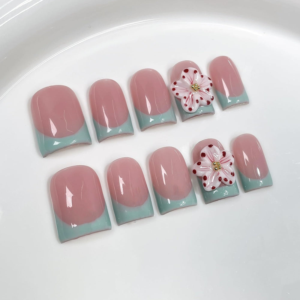 meemooron size M nail sheet layout displaying all ten nail sizes for selection