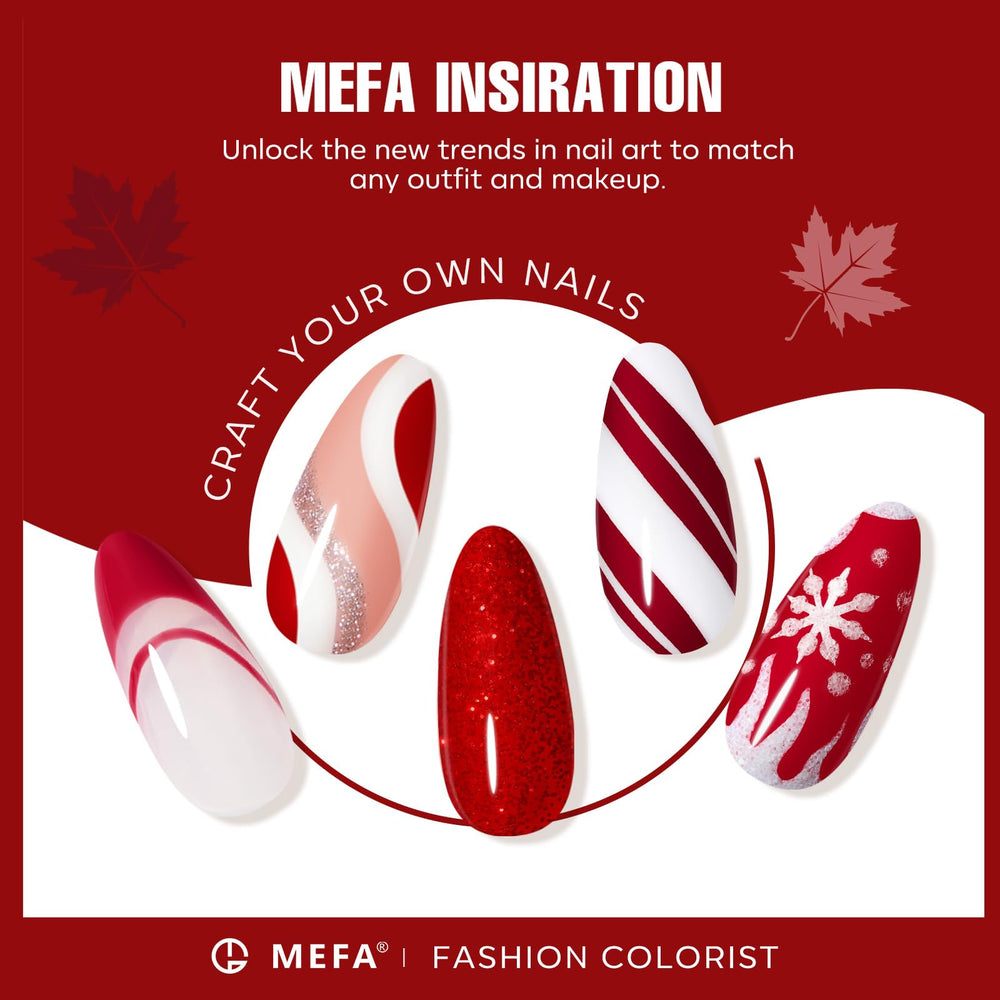 MEFA bottle label and cap detail, clearly shows shade names and product info