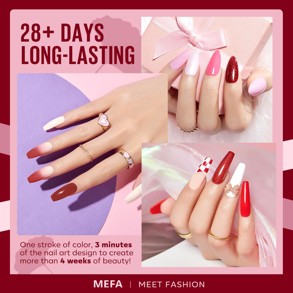 MEFA brush stroke texture showing smooth application and streak-free finish