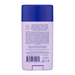 Megababe Night Rescue botanical extracts flatlay showing calming and brightening ingredients