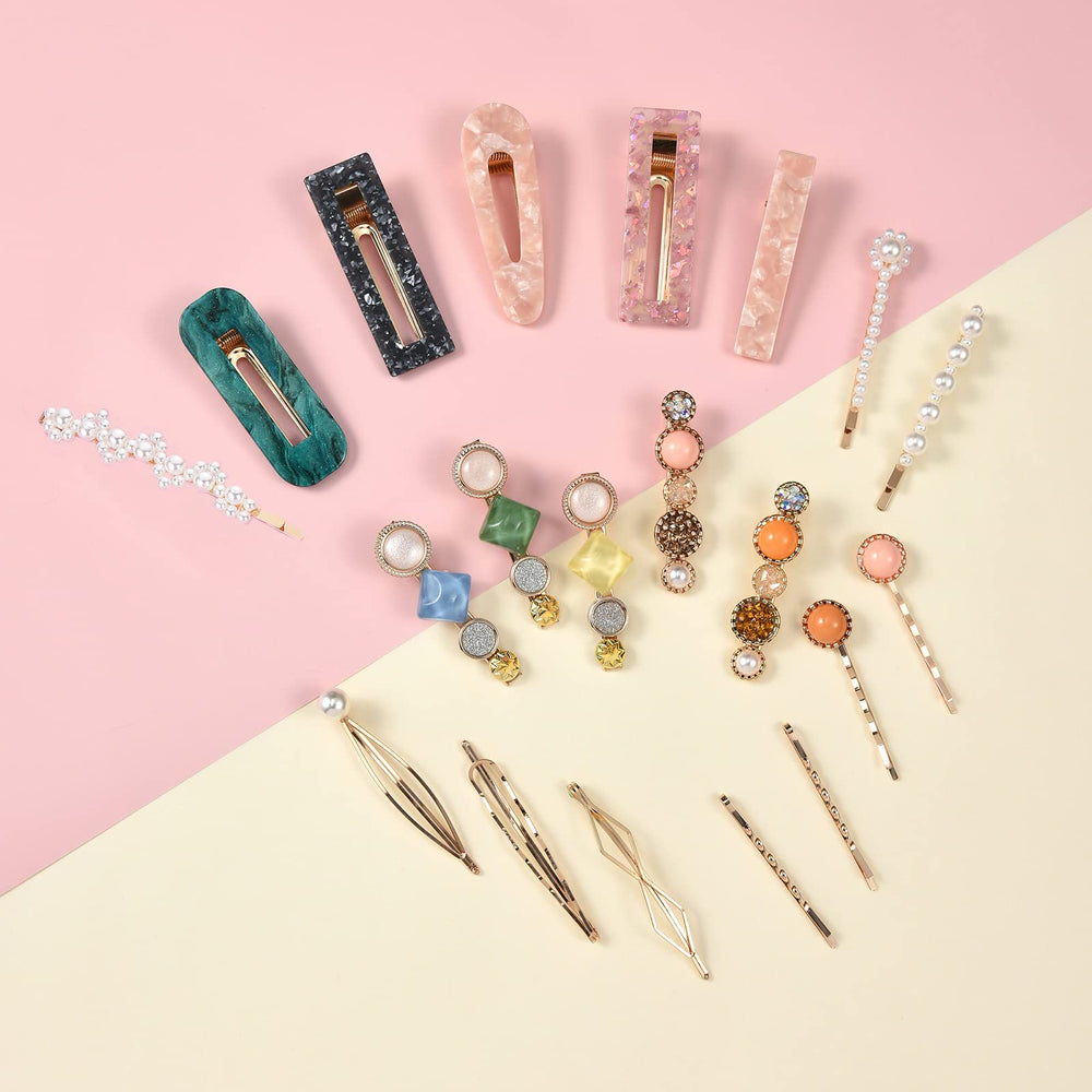 Mehayi imitation pearl clip detail highlighting smooth edges and elegance