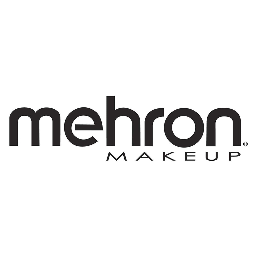 Actor under stage lights with Mehron clown white showing durable, non-cracking finish
