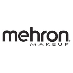 Mehron Mixing Liquid mixed with powder on palette showing creamy texture and smooth blending