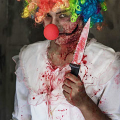 MEICOLY brushed under eye illustrating tear-streak makeup application