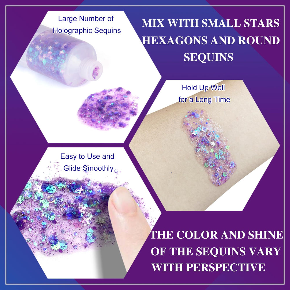 MEICOLY hairline shimmer creating mermaid effect, eye-catching movement