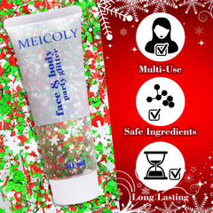 MEICOLY label close-up showing ingredients and safety details for confident use