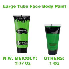 MEICOLY open tube displaying creamy texture for smooth, blendable application