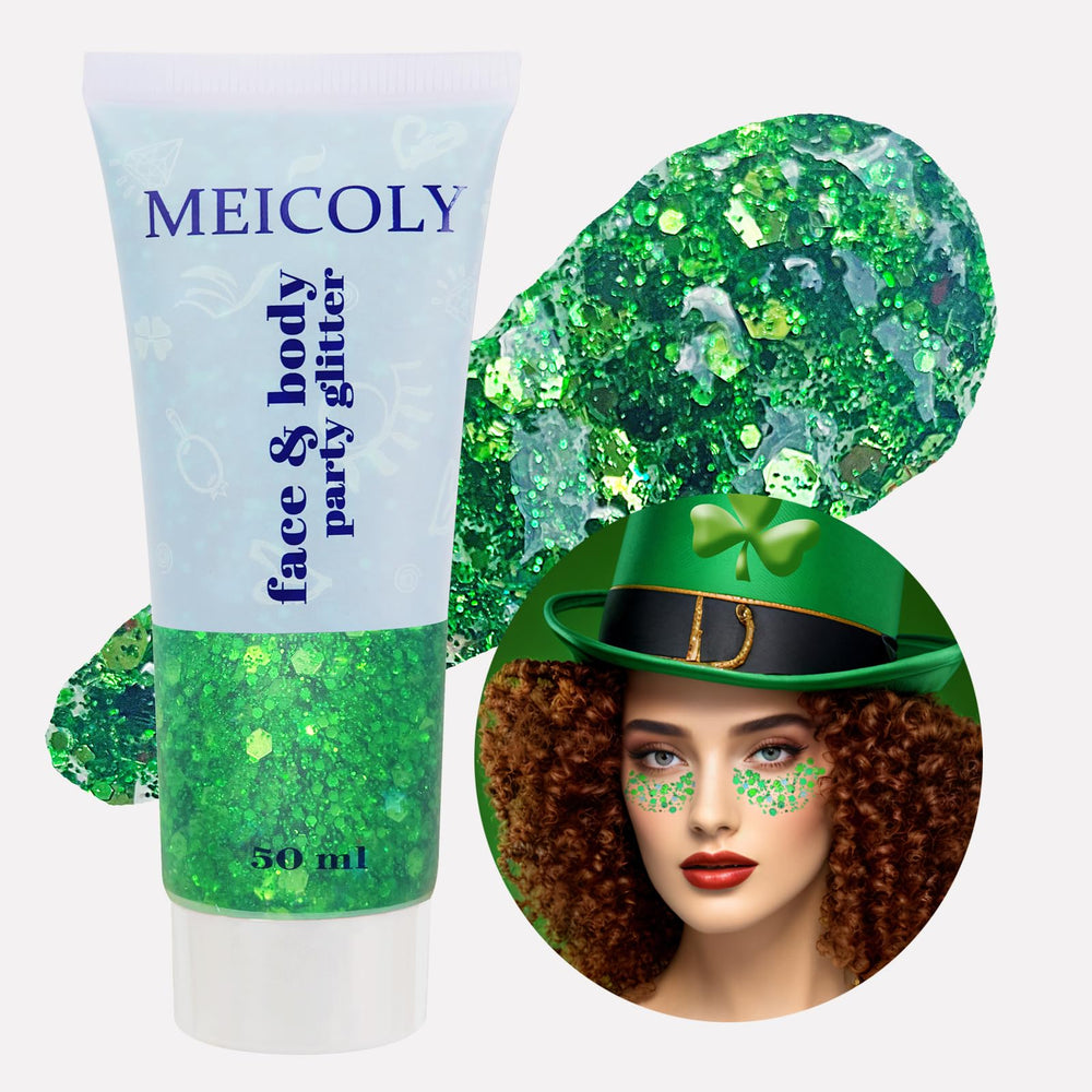 MEICOLY packaging and ingredients label emphasizing non-toxic cosmetic safety